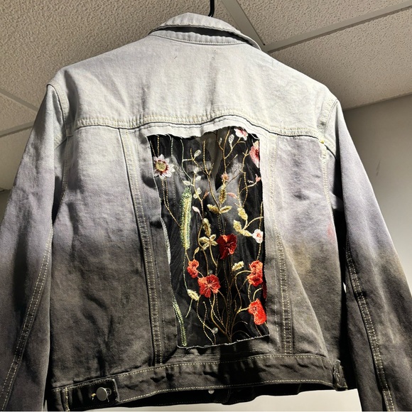 One of a kind up-cycled jacket! - Picture 2 of 7